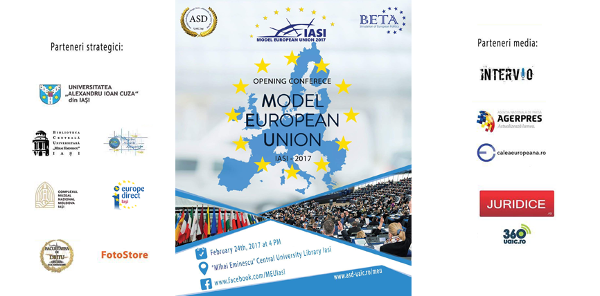 Asociația Studenților la Drept organizează primul Model European Union din România