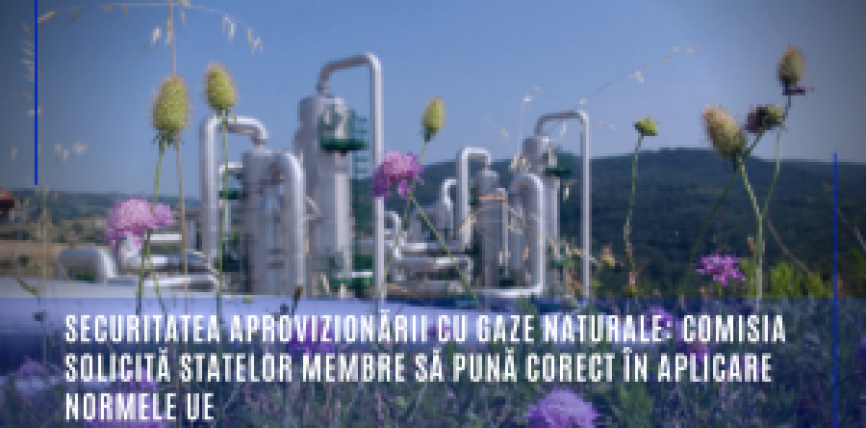 Securitatea aprovizionării cu gaze naturale: Comisia solicită statelor membre să pună corect în aplicare normele UE