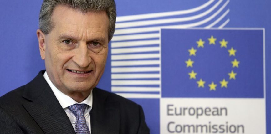 Comisarul european Günther H. Oettinger vizitează România