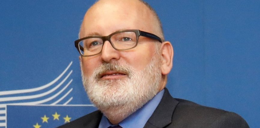 Prim-vicepreședintele Comisiei Europene Frans Timmermans în vizită în România