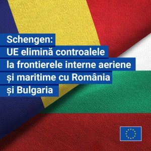 România și Bulgaria intră în spațiul Schengen