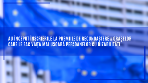 Au început înscrierile la premiile de recunoaștere a orașelor care le fac viața mai ușoară persoanelor cu dizabilități