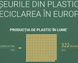 Deșeurile din plastic și reciclarea în UE în cifre