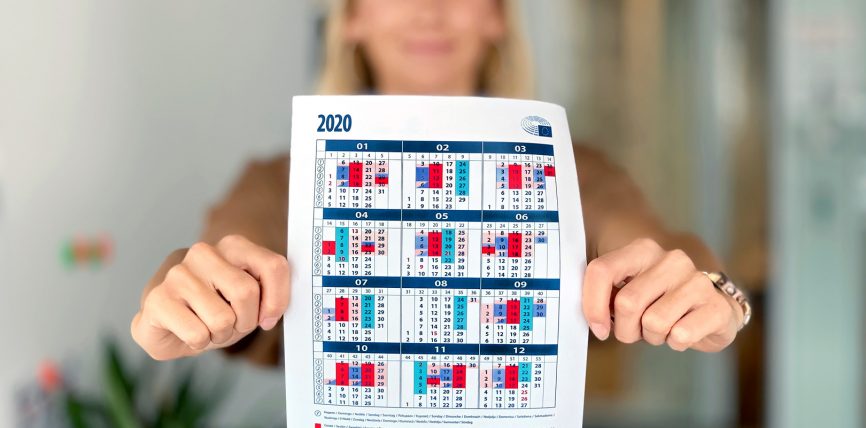 Secretul culorilor din calendarul Parlamentului European
