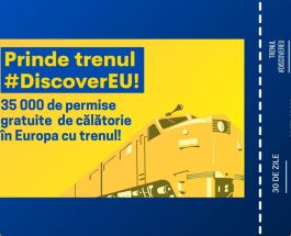 DiscoverEU: Candidaturile sunt deschise pentru ca 35 000 de tineri să primească un permis de călătorie gratuit