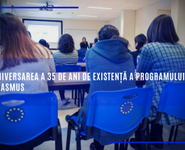 Aniversarea a 35 de ani de existență a programului Erasmus