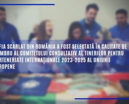 Sofia Scarlat din România a fost selectată în calitate de membru al Comitetului consultativ al tinerilor pentru parteneriate internaționale 2023-2025 al Uniunii Europene