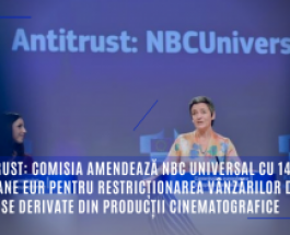 Antitrust: Comisia amendează NBCUniversal cu 14.3 milioane EUR pentru restricționarea vânzărilor de produse derivate din producții cinematografice