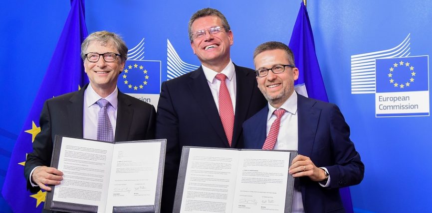 Fond de investiții de 100 milioane € pentru energie nepoluantă, Bill Gates, printre fondatori