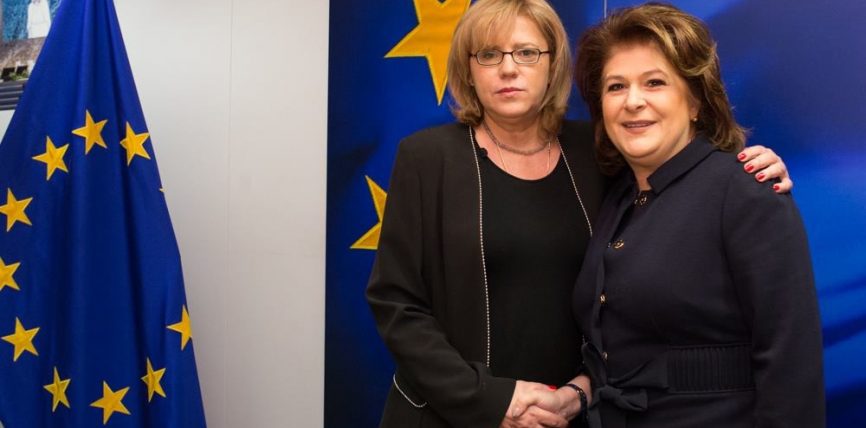 Comisarul european Corina Crețu a discutat viitorul politicii de coeziune cu ministrul român al fondurilor europene Rovana Plumb