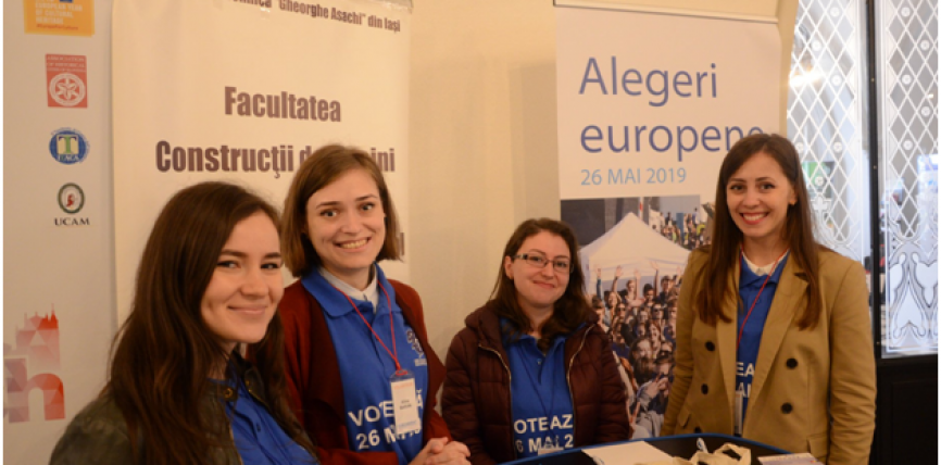 Standul Europe Direct Iași la EUROINVENT 2019 – Gânduri pentru Europa, în perspectiva alegerilor din 26 mai 2019
