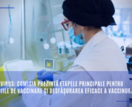 Coronavirus: Comisia prezintă etapele principale pentru strategiile de vaccinare și desfășurarea eficace a vaccinurilor